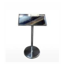 Stainless Steel Plate Stand